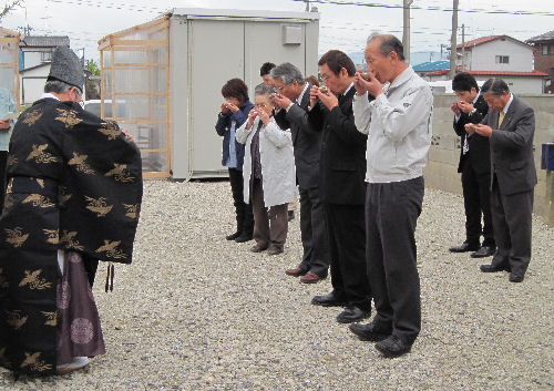 地鎮祭４