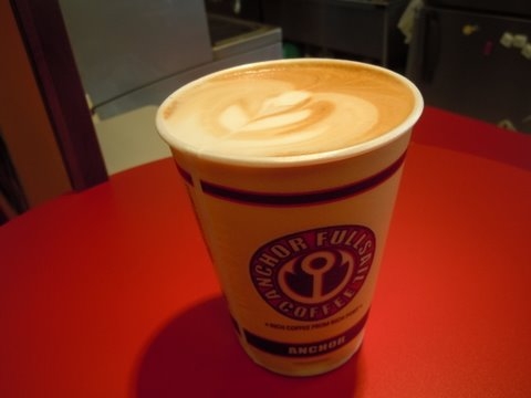 アンカー北古川_カフェラテ