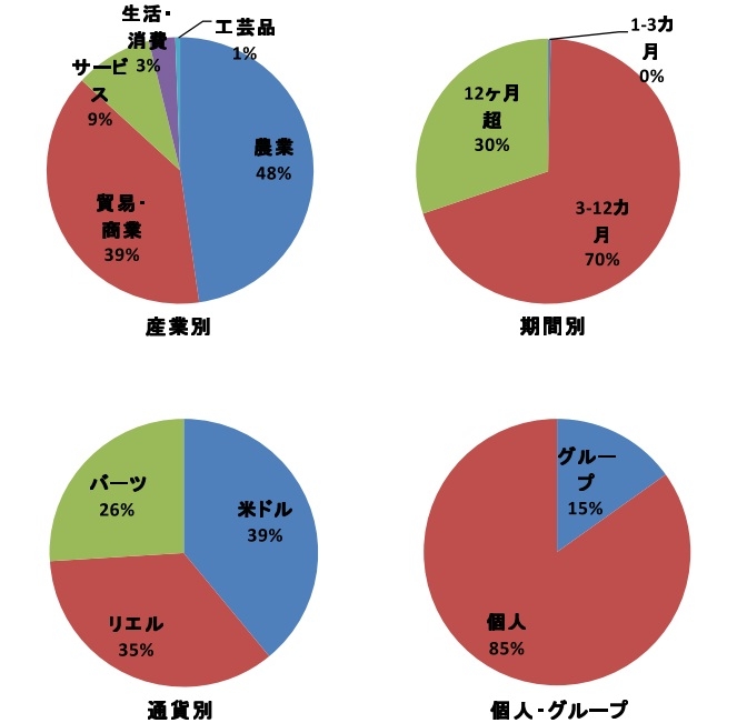 セイラニティ貸出先内訳ーマイクロファイナンスファンド